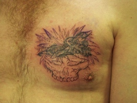 Ganja Skull (Before)